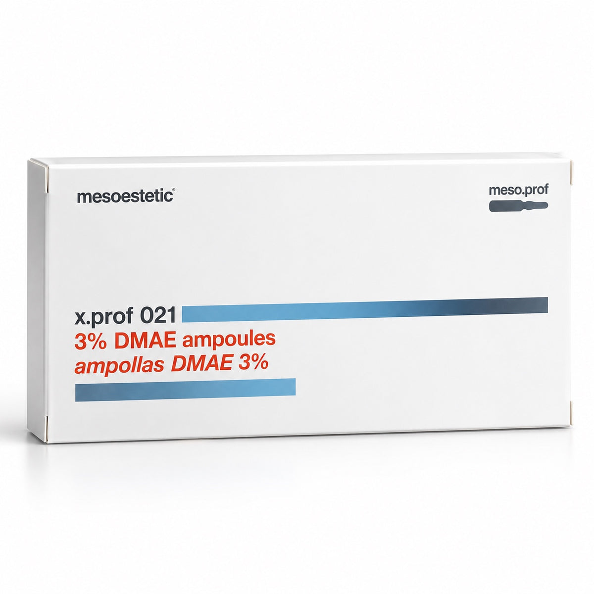 mesoestetic x.prof 021 3% DMAE ampoules